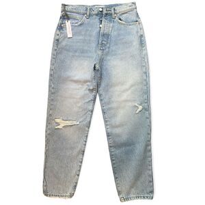 Betro Simone Distressed High Rise Mom Jeans Size 29 NWT
